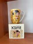 Kubek Gustav Klimt pocałunek the kiss porcelana 360ml dla nauczyciela
