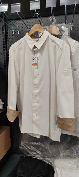 WYPRZEDAŻ EKSPOZYCJI Bluza Szefa Kuchni Robur VEGO r. M - Ecru, nowa
