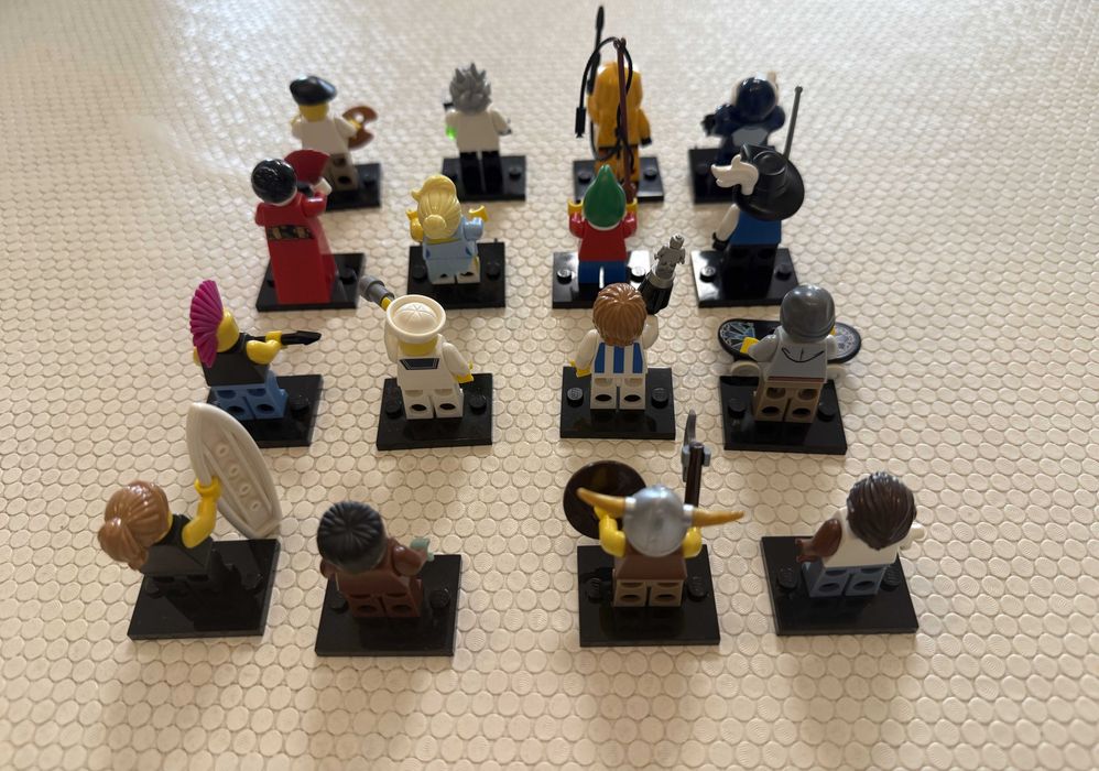 LEGO Minifigures Série 4 8804 Completa Novas Raras