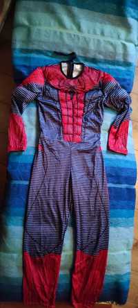 Strój, kostium Spidermana + wyrzutnia! Wiek 7-8 lat.