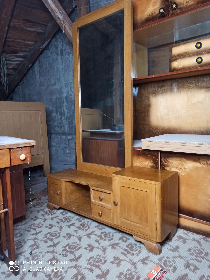 Toaletka drewniana vintage