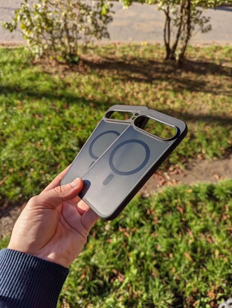 Google Pixel 9 Pro XL BQ MagSafe Matte Матовий чохол Протиударний чехо