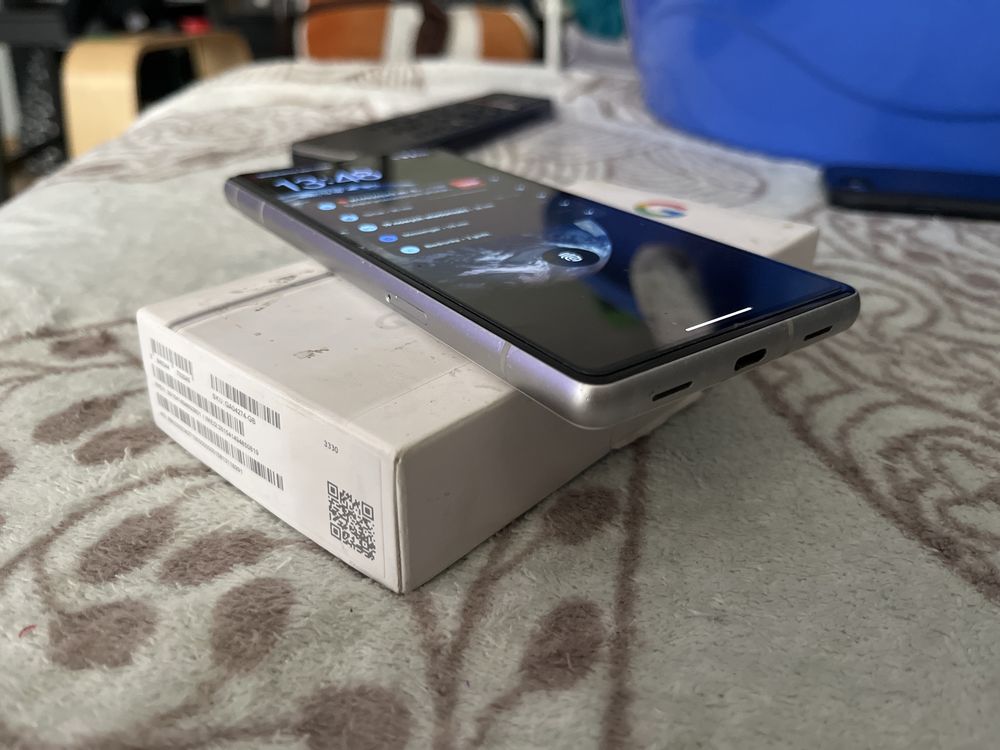 Google pixel 7a bialy komplet