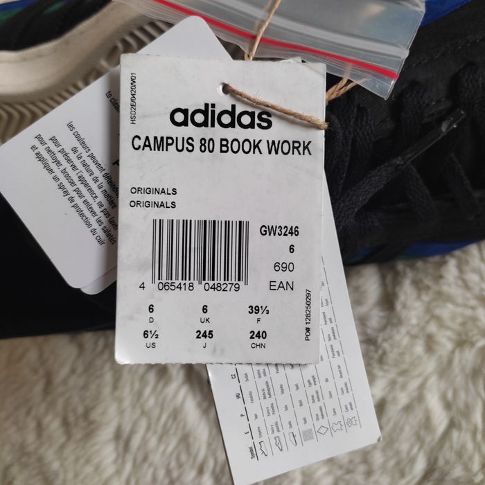 Adidas Campus 80 Book Work   39; 44⅔