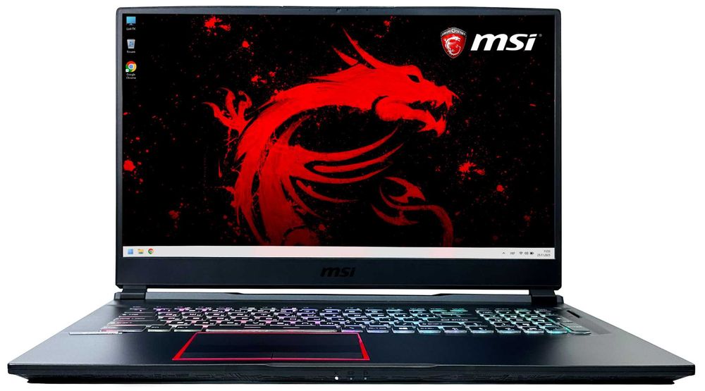 Ноутбук MSI GE75 Raider: Core i7-10750H/32ГБ/RTX 2070/512+1000ГБ/17.3"