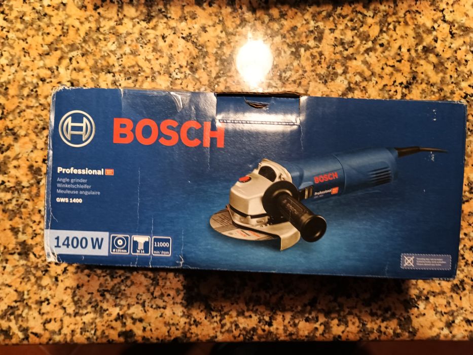 Rebarbadora bosch 1400w prato 125mm