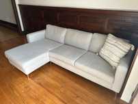 Sofa 3 lugares com Chaise lounge