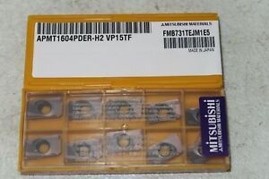 Пластины фрезерные Mitsubishi APMT1604PDER-H2 V15TF (Япония) - 10 шт
