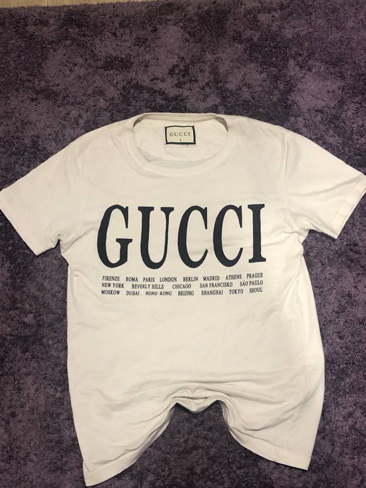футболка gucci slim fit торг