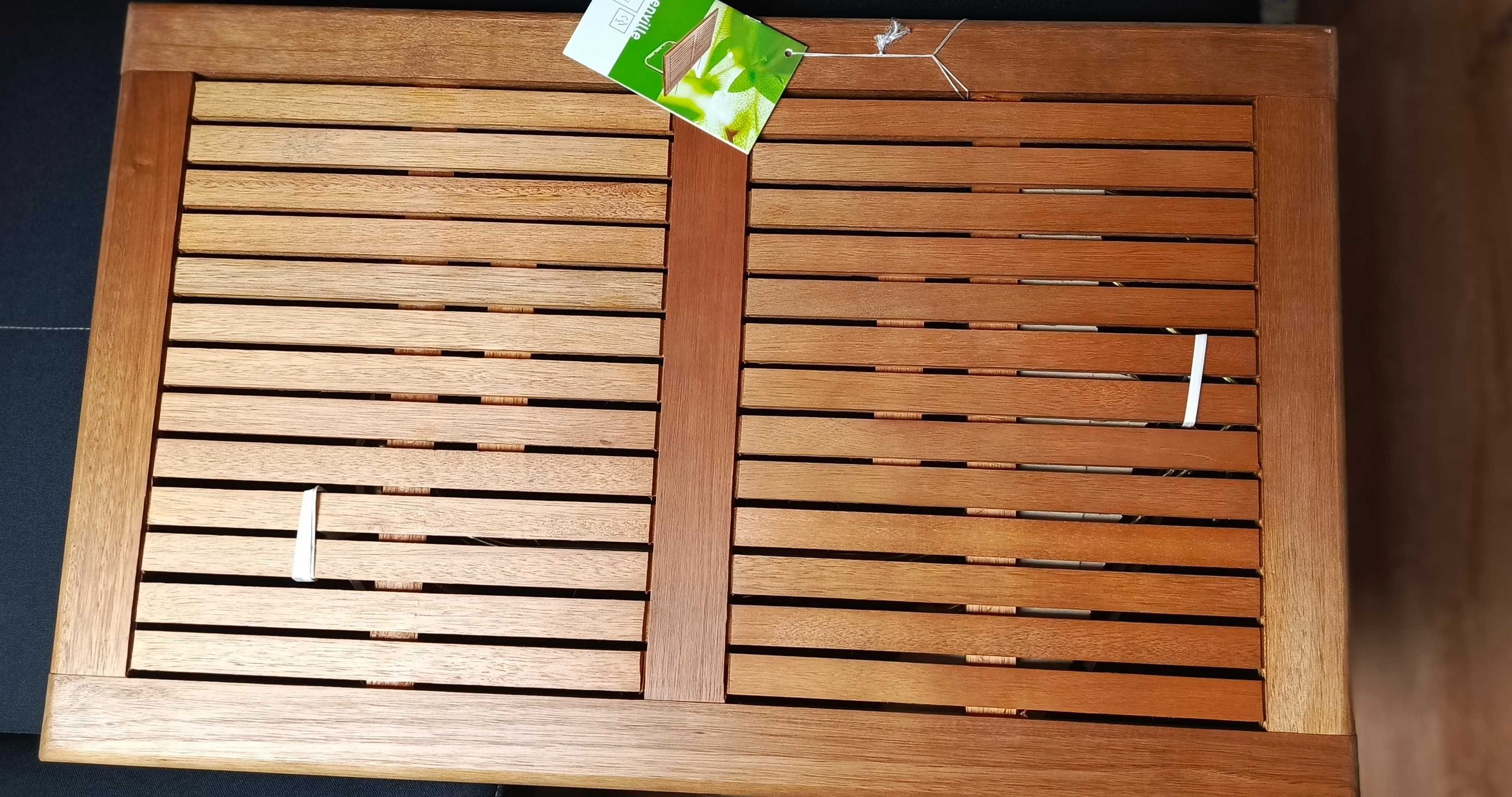 Stolik drewniany ,składany na balkon