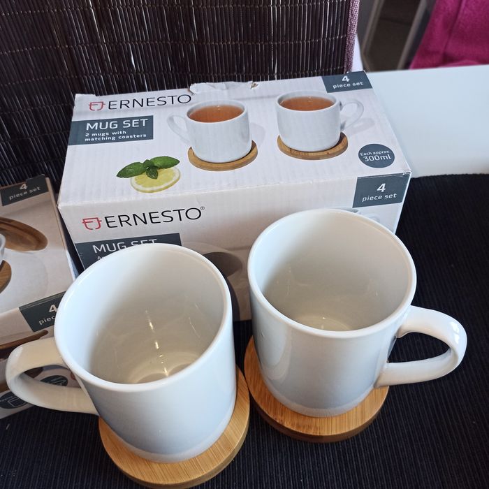NOWY zestaw ERNESTO. Akcesoria do herbaty lub kawy