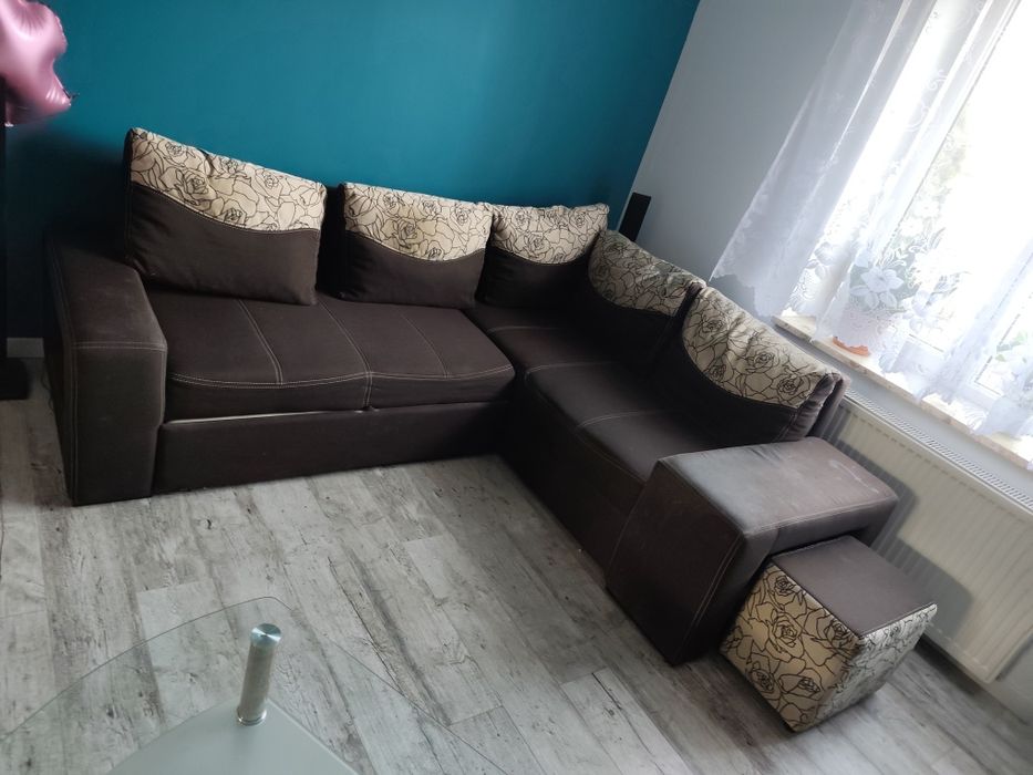 Narożnik z funkcją spania