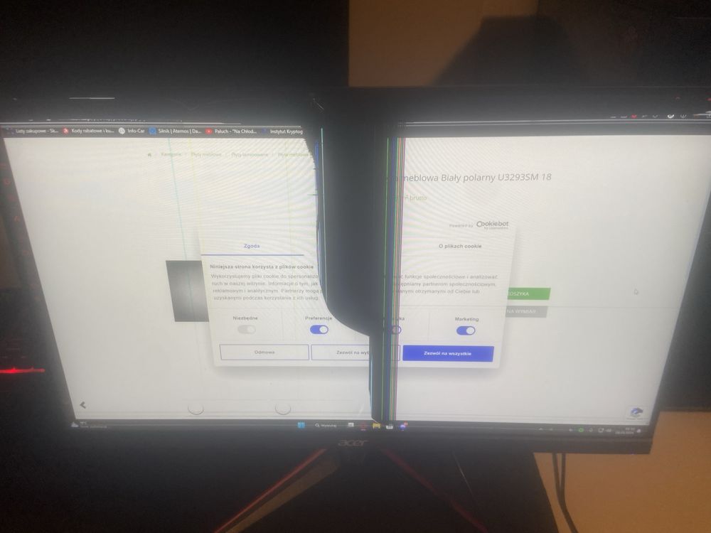 Monitor Acer Nitro 24Cale 144hz 1ms