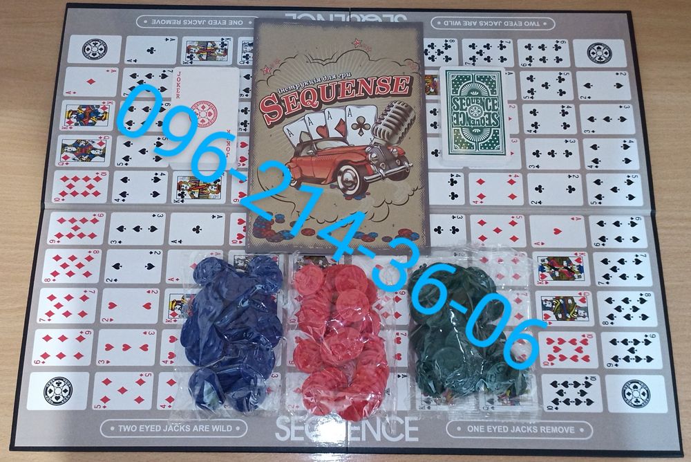 SEQUENSE Сиквенс Sequence Настольная стратегическая игра ТМ STRATEG