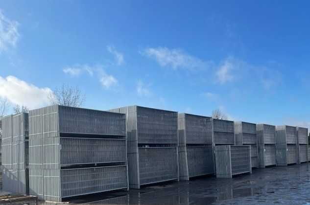 Ogrodzenie Budowlane Tymczasowe PANEL AŻUROWY 2,0 x 3,5 m