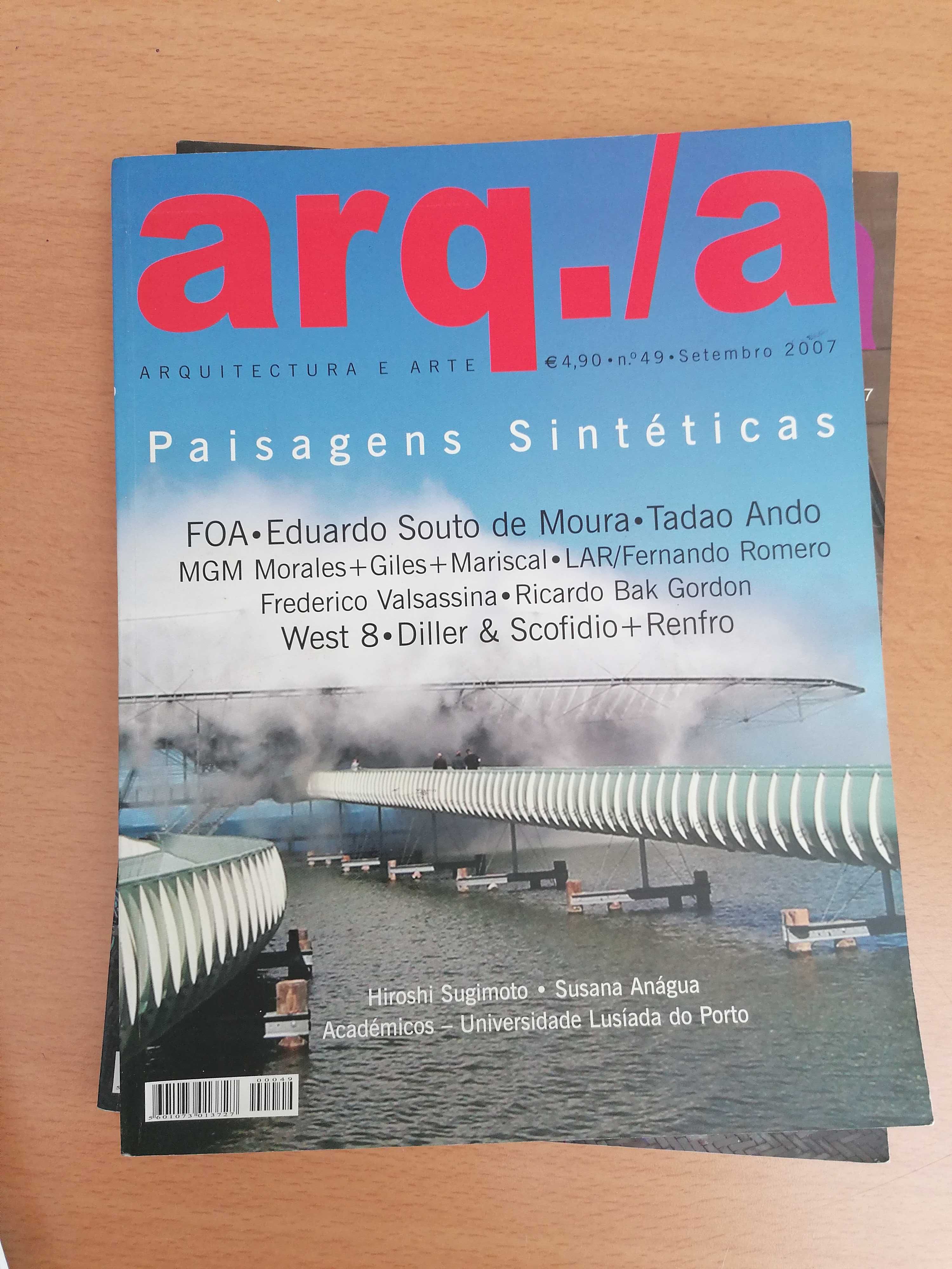 Revistas arq./a números 47/48, 49, 50, 51 e 53