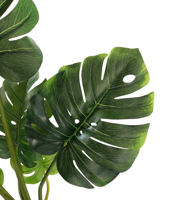 Sztuczna monstera w doniczce wysoka roślina dekoracyjna drzewko 140cm