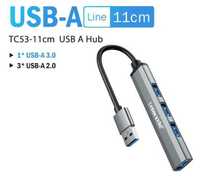 hub 4w1 lemorele usb usb-a typu a USB3.0 OTG 11cm