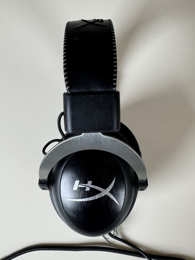 Słuchawki HyperX Cloud II – sprawne, lekko zużyte