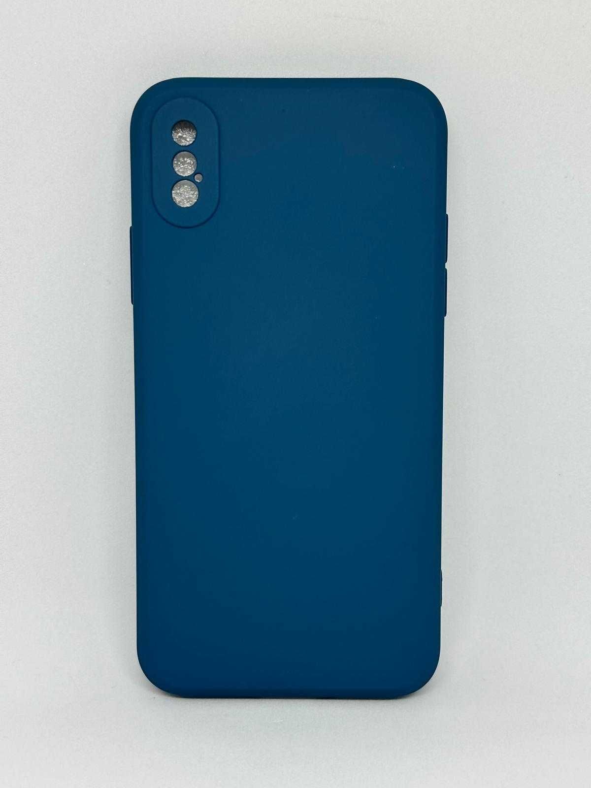 Iphone X/XS Etui Case Obudowa Silikonowa GRANATOWA kod 1420