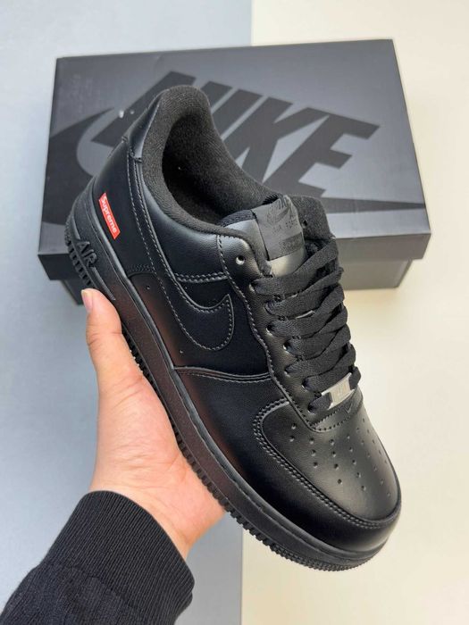 "Buty Trampki" Nike_Air_Force_1_Low_Supreme_Black R.36