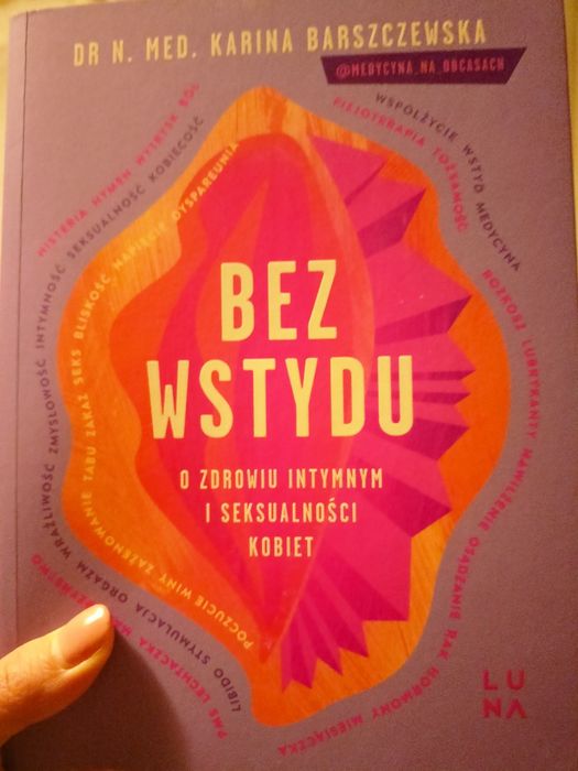 Książka Kariny Barszczewskiej Bez wstydu