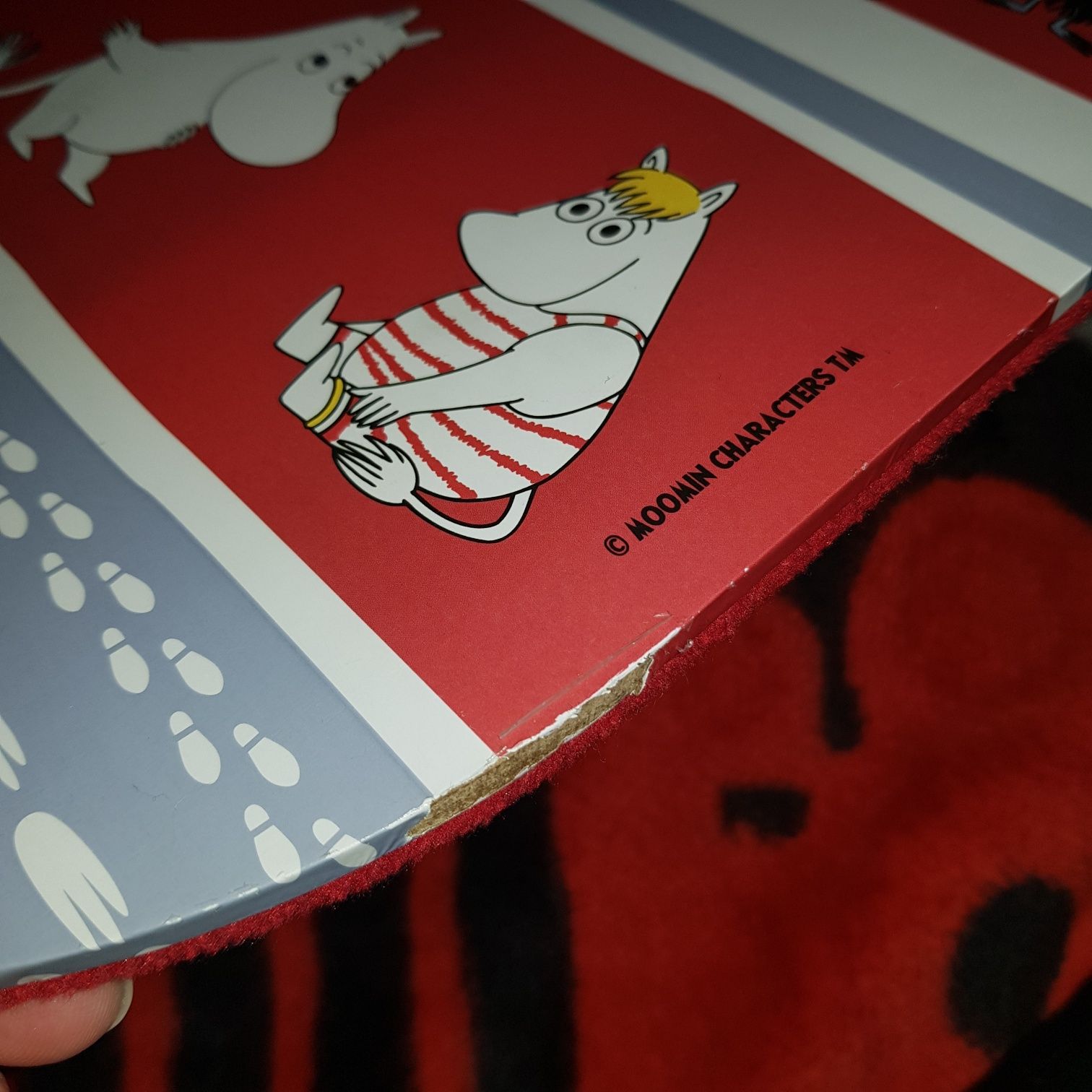 Podkładka pod laptop Moomin. Laptop. Tablet. Muminki. Etui