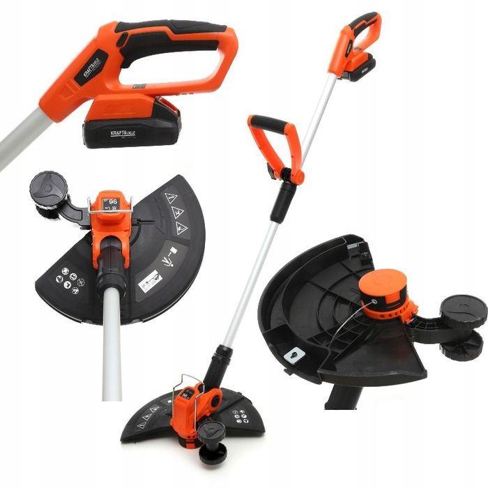 podkaszarka kosa akumulatorowa 2.6kg 18v 1500mah kraft&dele