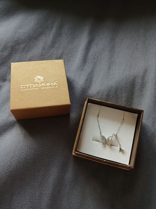 Кольє-краватка "Метелик"