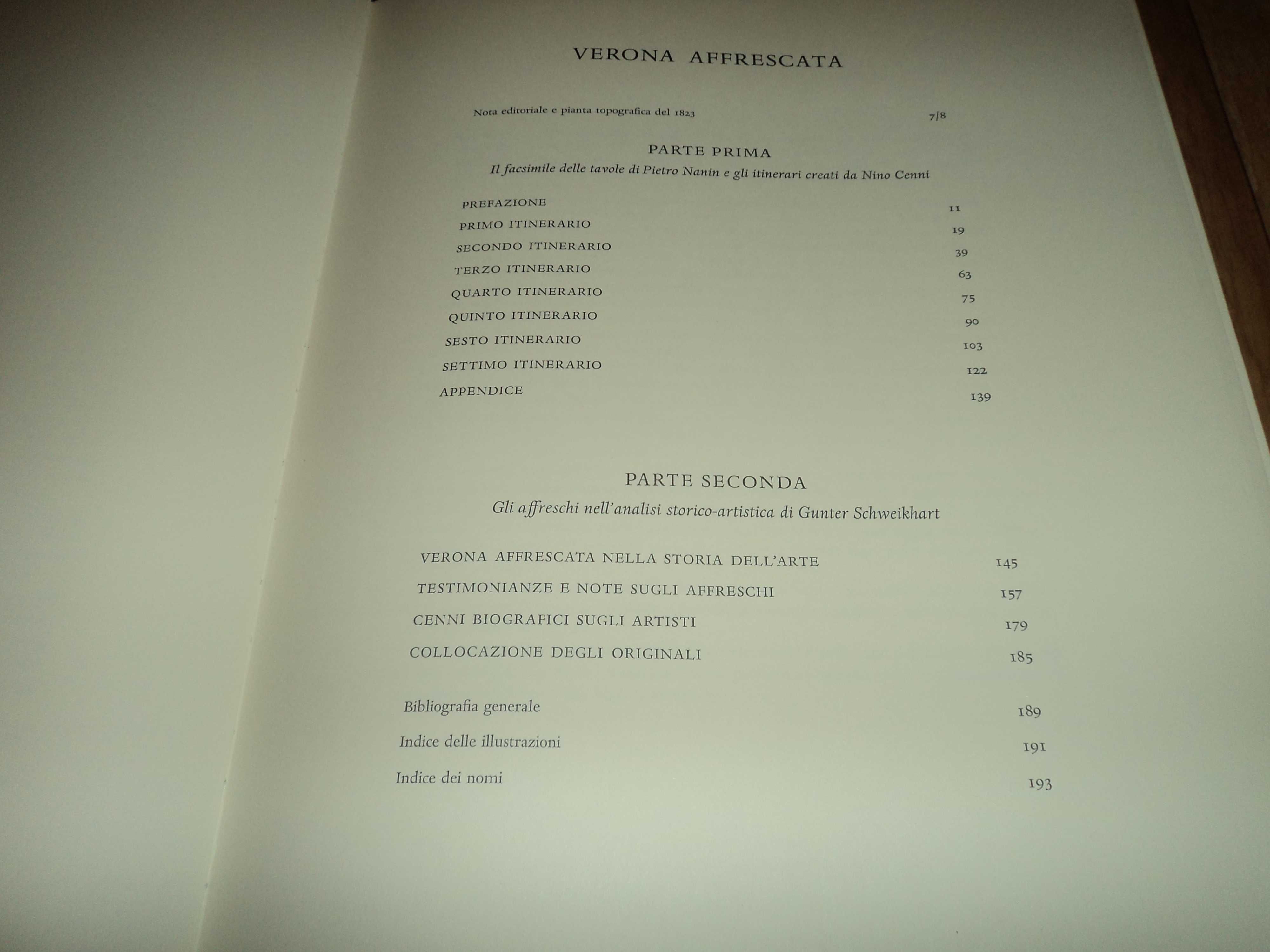 Piękno fresków Werony ogromna publikacja  1983r.