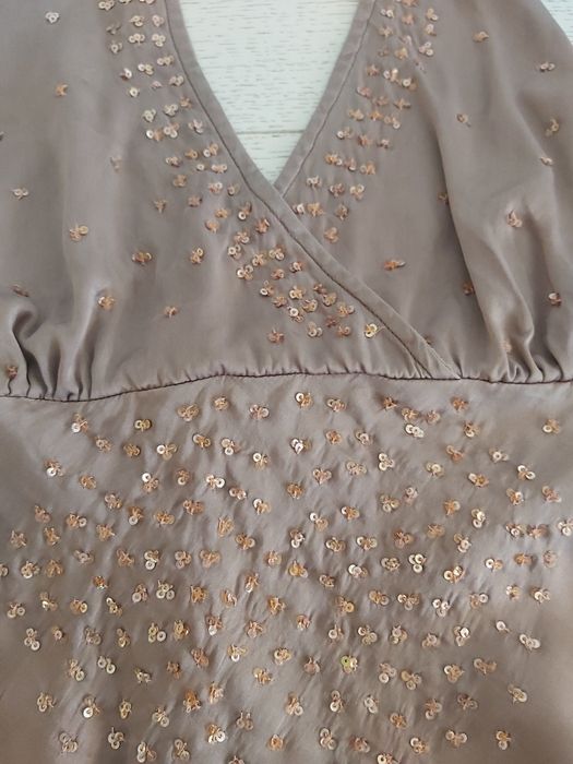 Jedwabna bluzka top Tall the look rozm. 38 rozm. M