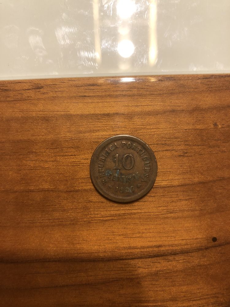 Moeda 10 centavos de 1926.