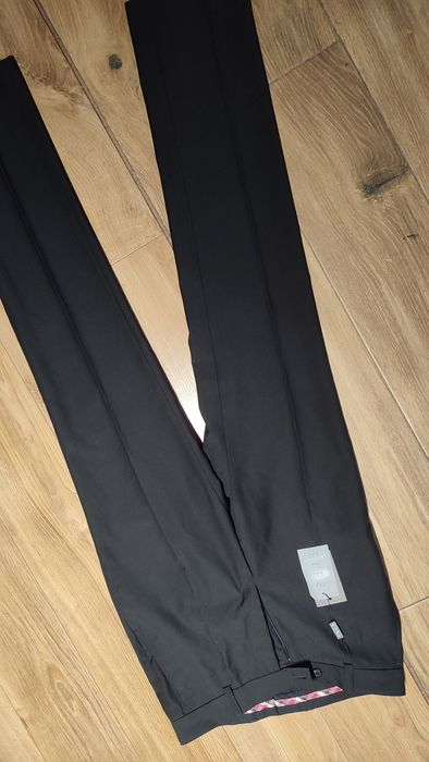Spodnie garniturowe czarne eleganckie 80/ 182