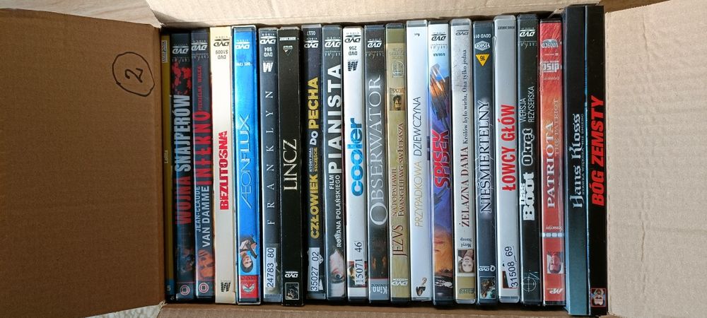Akcja/kryminał/dramat na DVD 21 szt. (Zestaw 2)