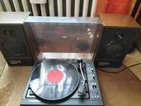 Gramofon radiotehnika 301m w zestawie z głośnikami s-30b z czasów PRL