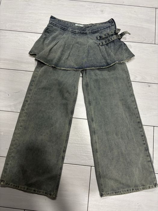 Джинси зі спідницею