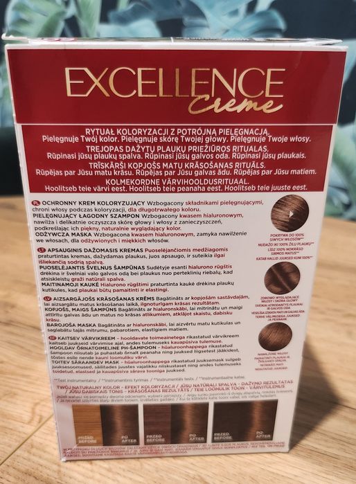 Farba do włosów L'Oréal Excellence Creme 600 ciemny blond