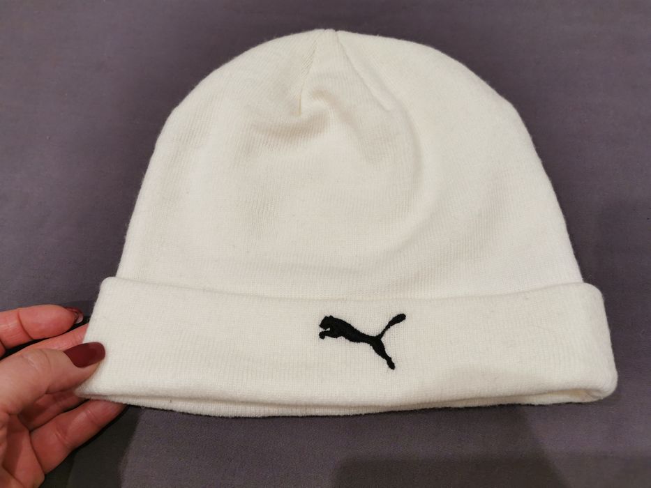 Шапка   белая Puma
