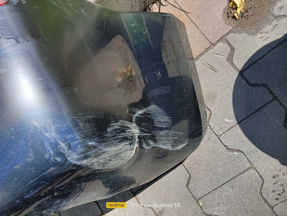 Zderzak tył Suzuki Grand Vitara II czarny