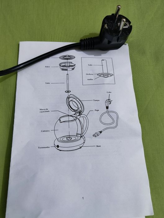 Cafeteira elétrica nova