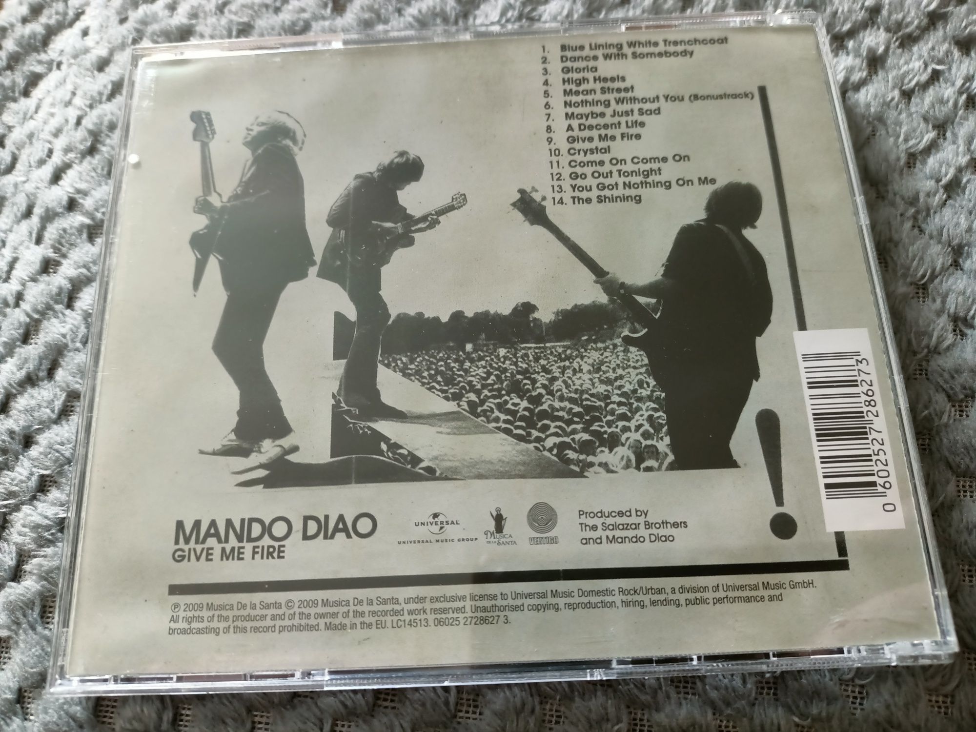 Mando Diao - Give Me Fire! (CD, Album, S/Edition, Win)(vg+)