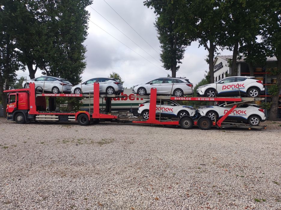 Scania P380 Euro3 Autotransporter Autogalantas Lohr Nowe Tacho gen II