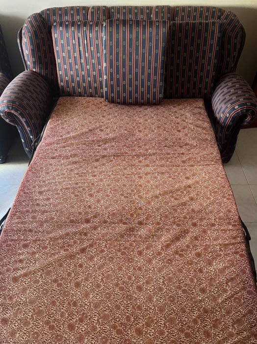 Sofá cama + 2 sofás singulares