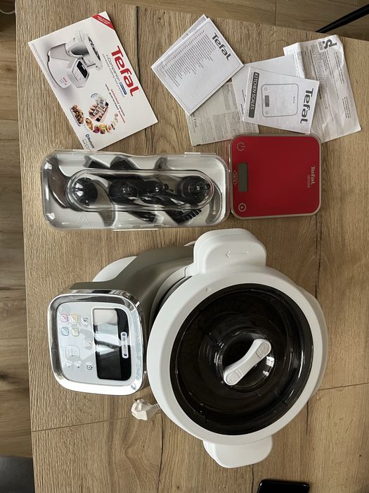 Robot gotujacy - TEFAL i-Companion Connect FE90C - KOMPLETNY ZESTAW!