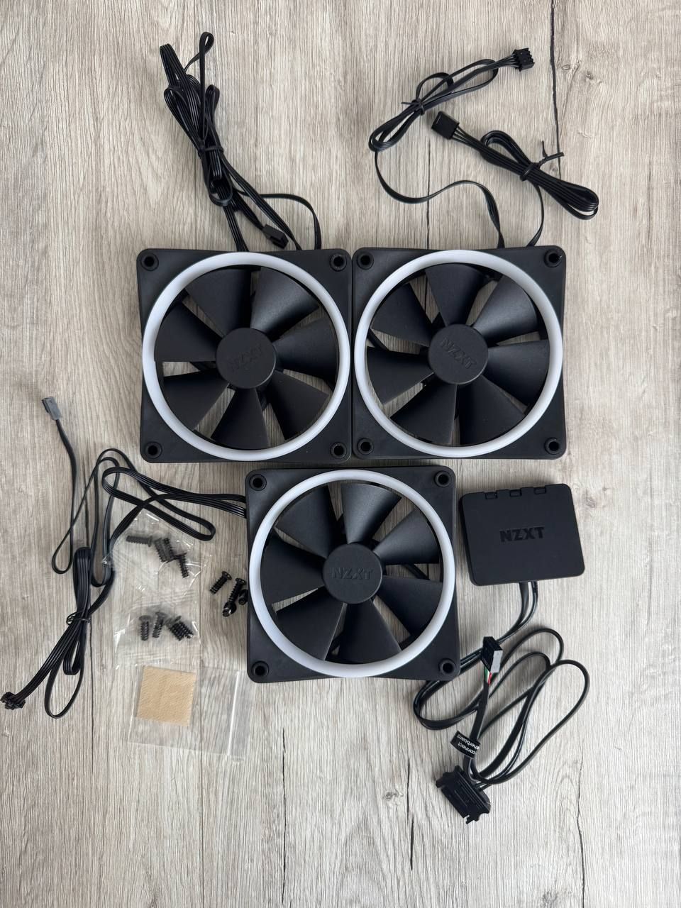 Вентилятор NZXT F120 RGB Core 120мм, чорний (RF-R12TF-B1)