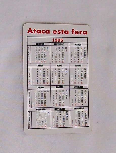 Calendários de Chocolates da marca Nestlé - 1993 / 1995