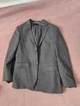Marynarka męska River Island Slim Fit, szara krata