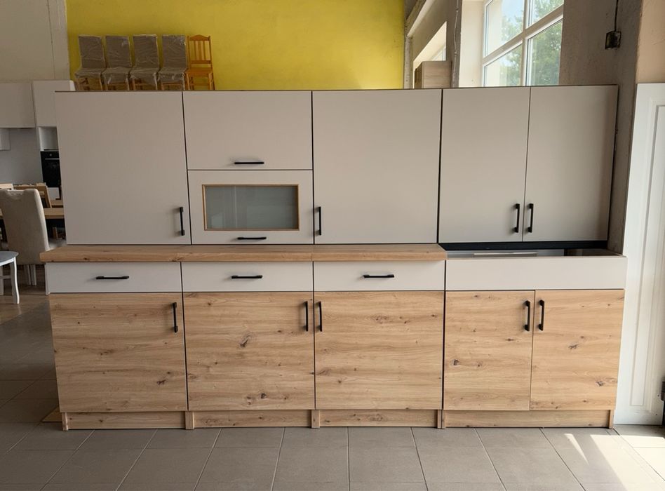 Regał kuchenny artisan +  kaszmir 260 cm – DOWÓZ GRATIS