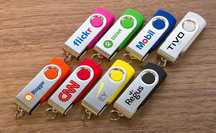 Nadruk na Pendrive 100 szt. Nadruki na gadżetach