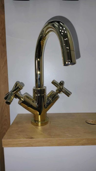 Bateria umywalkowa złoto połysk Omnirews